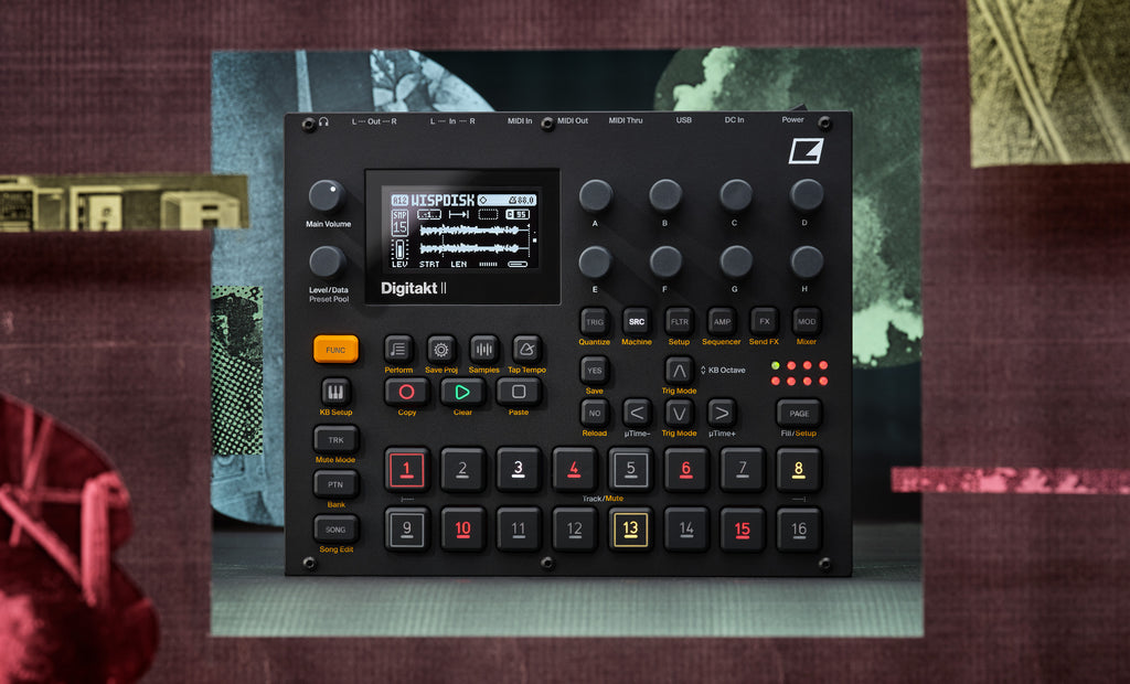 Conoce la nueva Digitakt II de Elektron