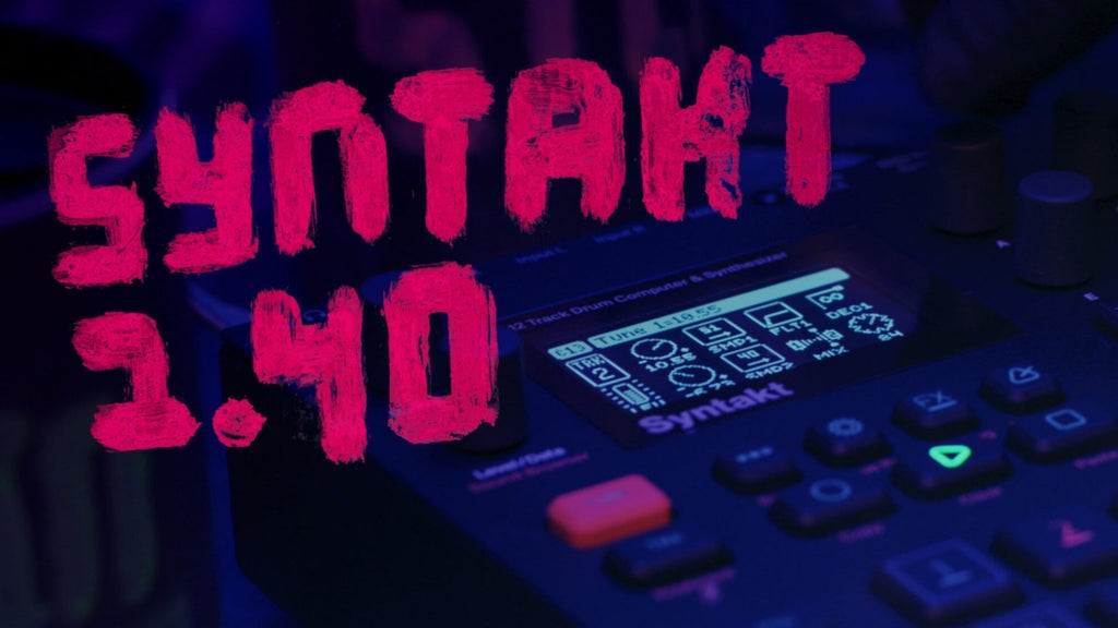 La Syntakt se vuelve un sampler!