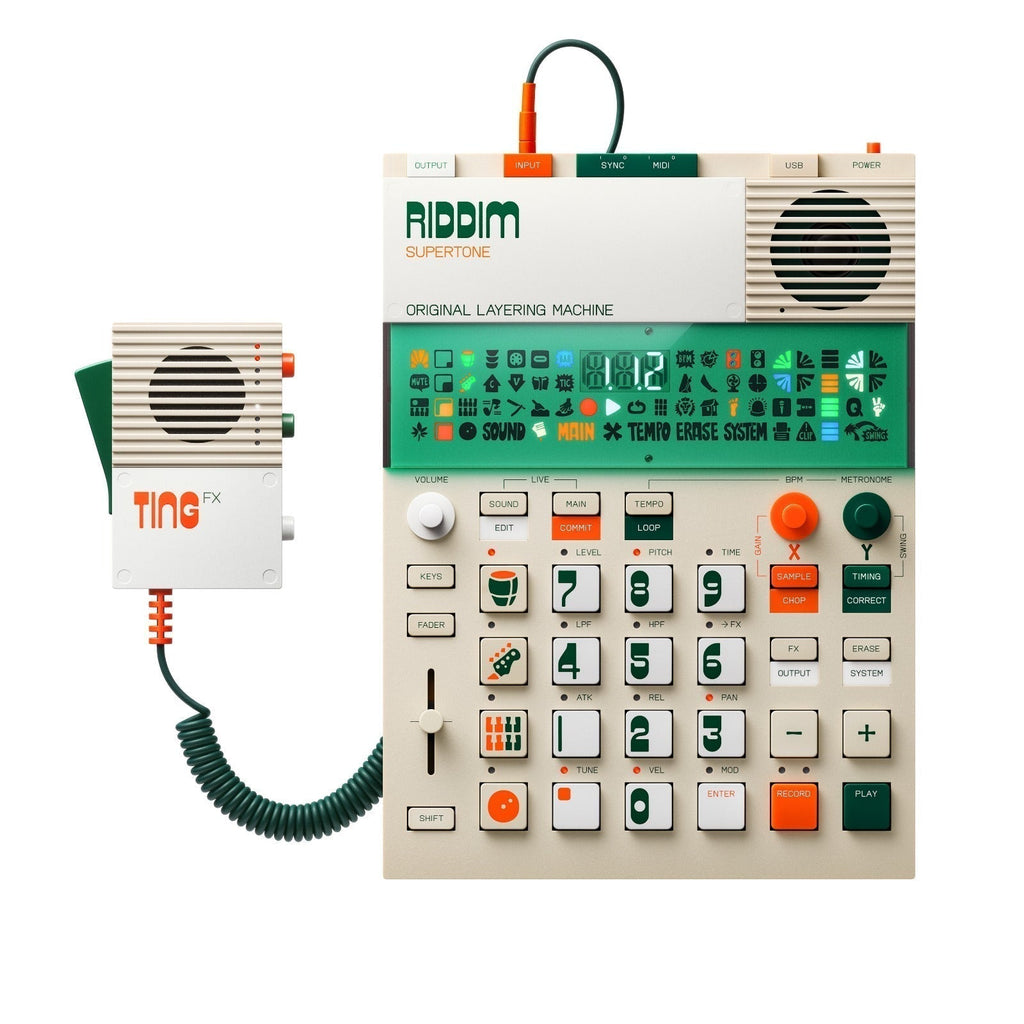 Teenage Engineering lanzan el nuevo Riddim n' Ting bundle, un homenaje a la cultura del soundsystem y la música reggae