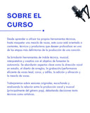 Curso - Grabación y producción de Voces